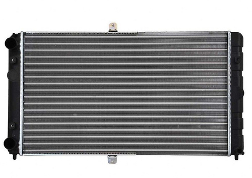 Радиатор охлаждения ВАЗ 2112 алюминий инжектор ДААЗ