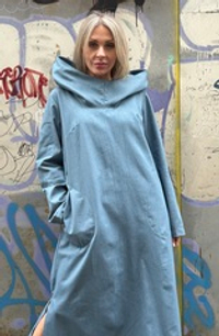 Платье Assassin /джинс голубой