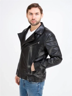 Косуха мужская  кожаная,  куртка мужская
