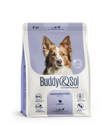 Сухой корм Buddy&Sol СУПЕРПРЕМИУМ МОНОПРОТЕИН для средних и крупных собак индейка 3 кг