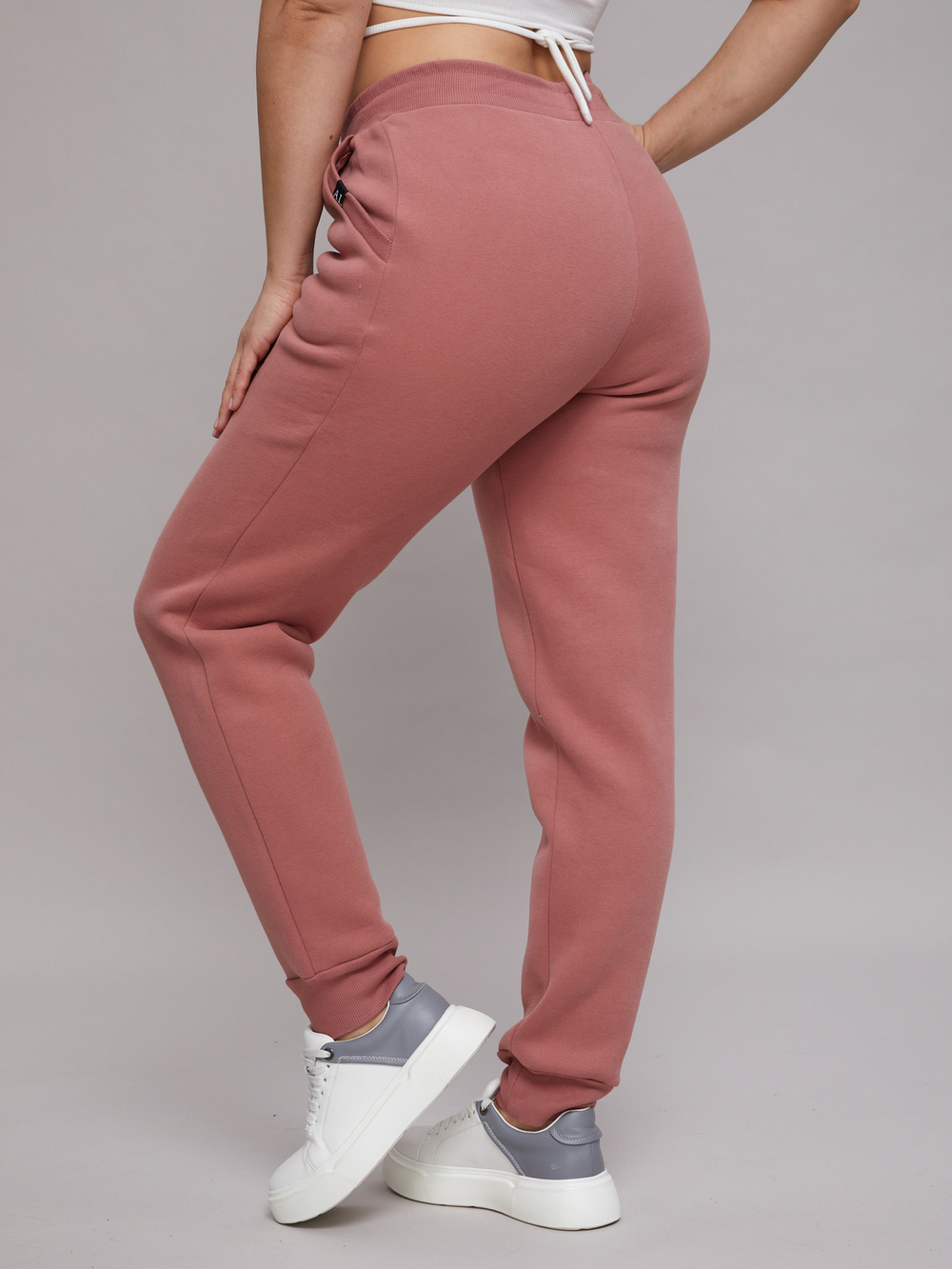 Брюки Бофн-042Х/пудровый