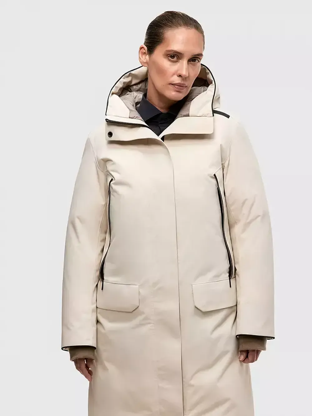 Пальто женское MITOGA NORPPA слоновая кость