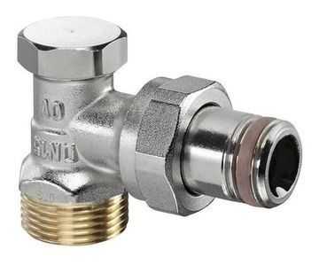 Вентиль обратный Oventrop Combi 2 1091072 НР 3/4"х1/2" угловой для радиаторов