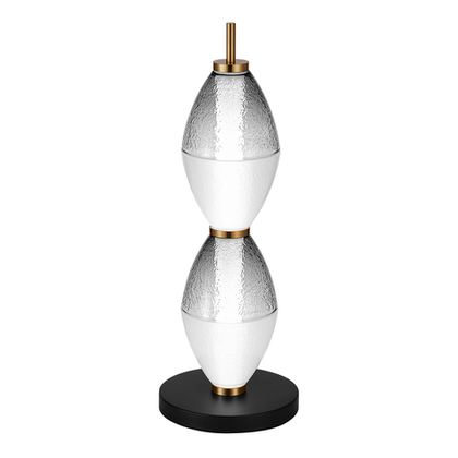 Прикроватная лампа ST-Luce Черный/Белый, Дымчатый LED 1*16W ICE sl6130.404.12
