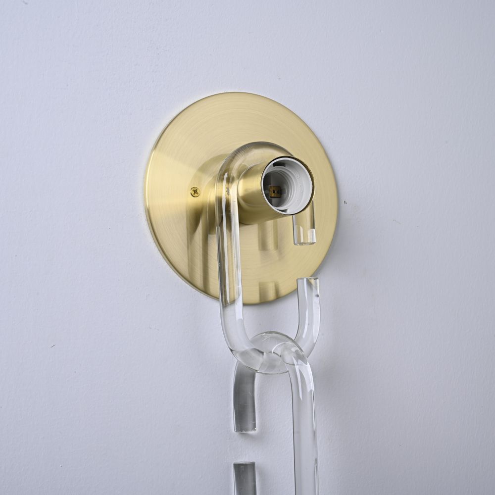 Настенный Светильник Chain Wall Прозрачный By Imperiumloft