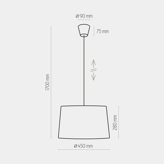 Подвесной светильник TK Lighting 1883 Maja White