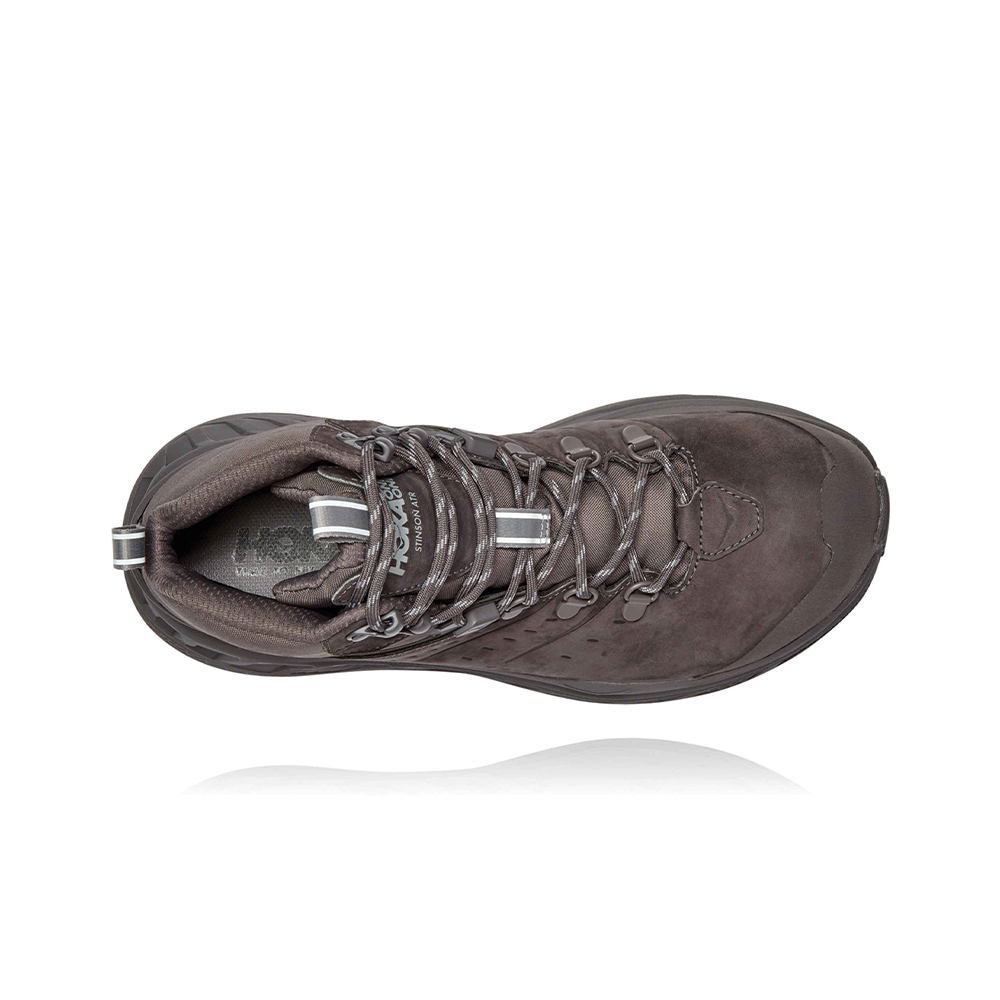 Ботинки мужские HOKA M STINSON MID GORE-TEX Dark Gull Grey / Drizzle