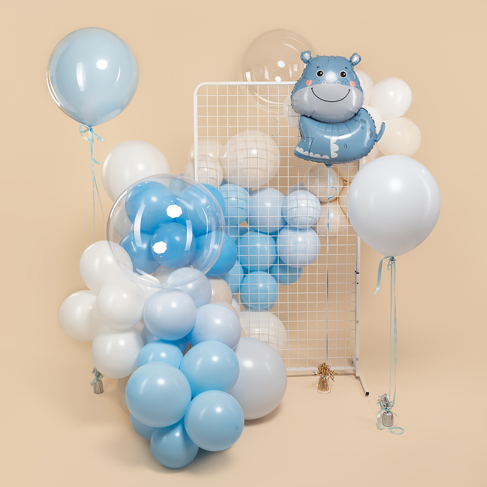 Шар 12" Белый, пастель 512