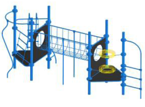 Элемент спортивной площадки (ДК0009)