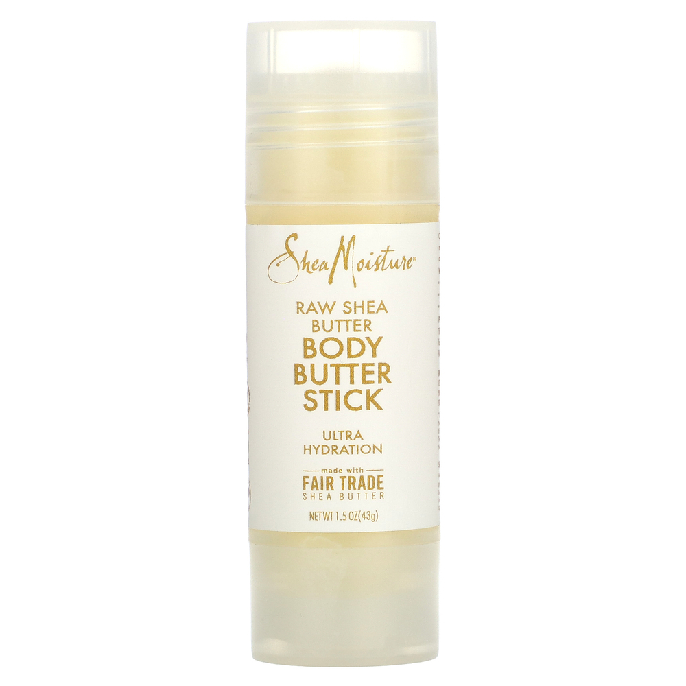 SheaMoisture, Body Butter Stick, сырое масло ши, 43 г (1,5 унции)