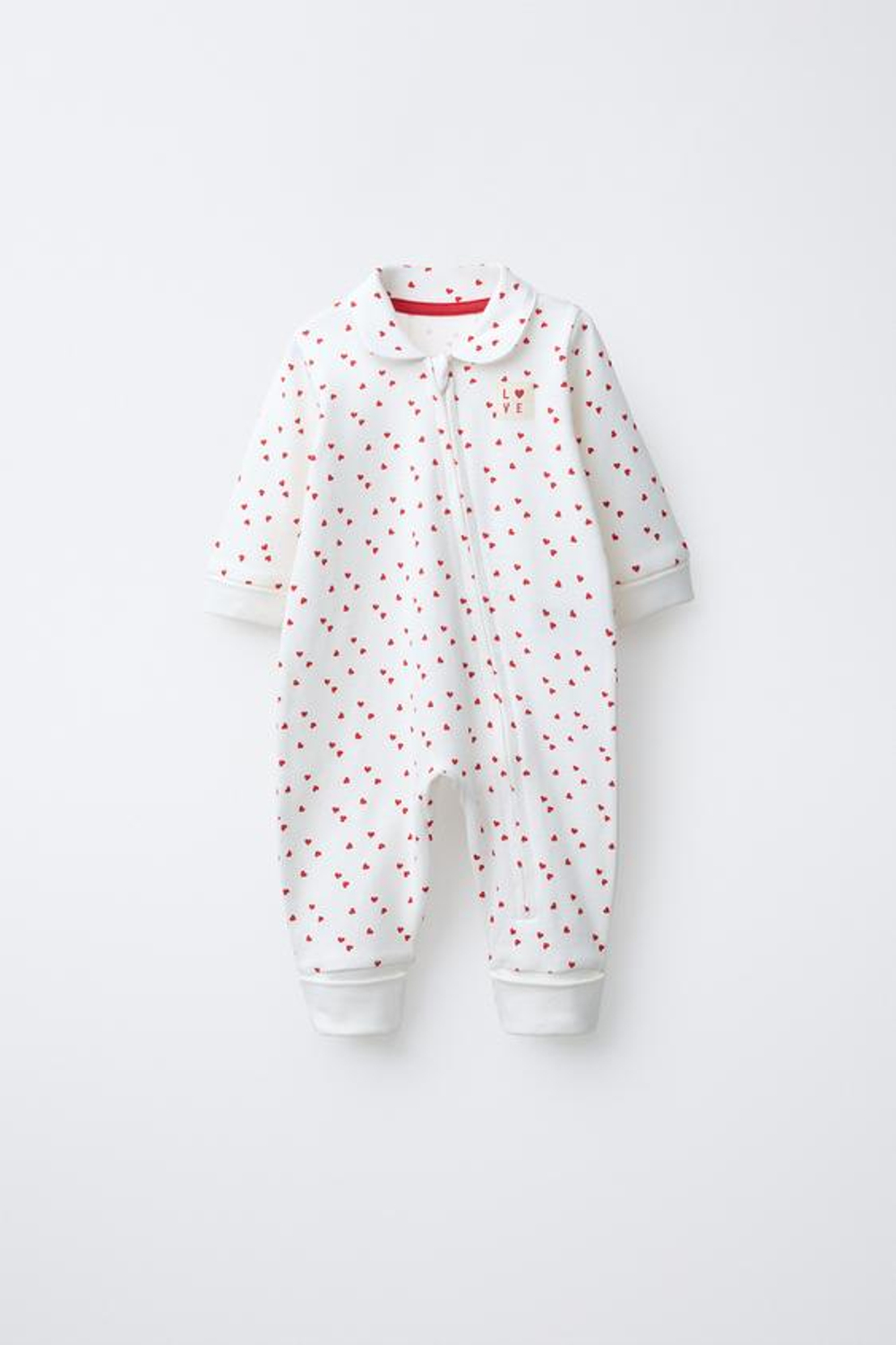 ZARA КОМБИНЕЗОН НА МОЛНИИ С ОТСТЕГИВАЮЩИМИСЯ НОЖКАМИ, ЭКРЮ