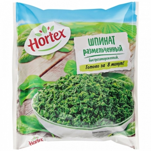 Шпинат Размельченный 400гр Hortex