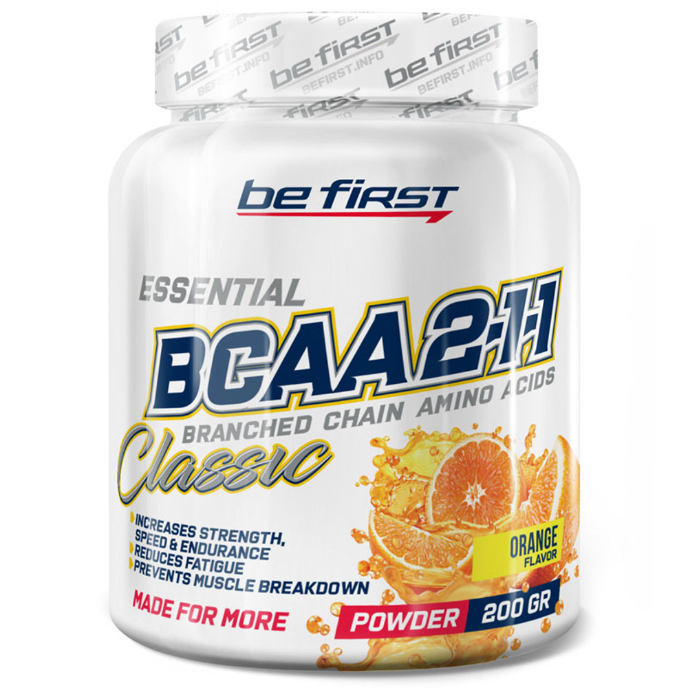 Be First BCAA 2:1:1 Classic Powder (200 гр.)
