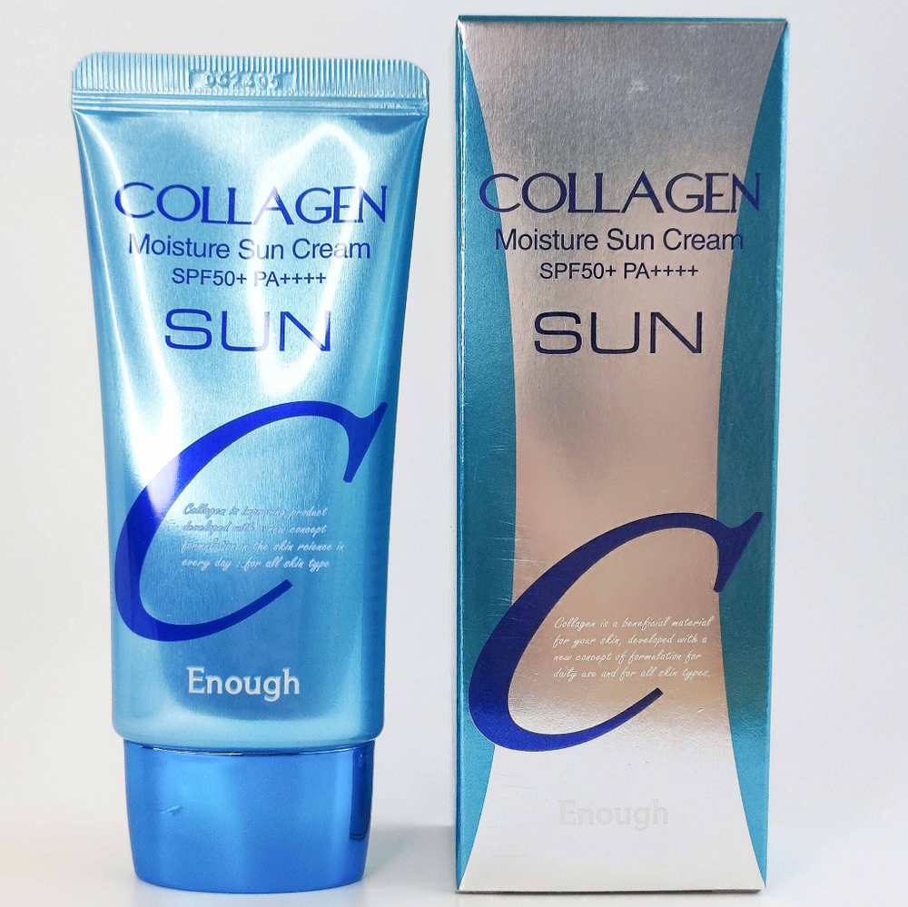 ENOUGH Солнцезащитный крем для лица с коллагеном Collagen Moisture Sun Cream SPF50+ PA++++ 50г