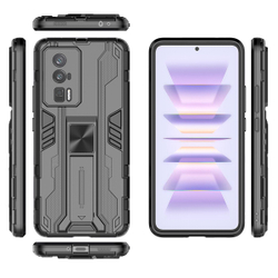 Противоударный чехол с подставкой Transformer для Poco F5 Pro