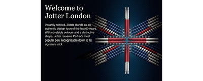 Шариковая ручка Parker Jotter K175 London Architecture Gothic Bronze, стержень: Mblue