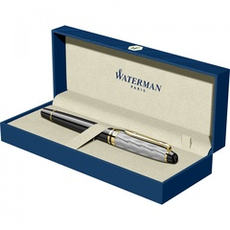 Ручка-роллер Waterman Reflections of Paris Expert DeLuxe Black GT Fblack в подарочной коробке