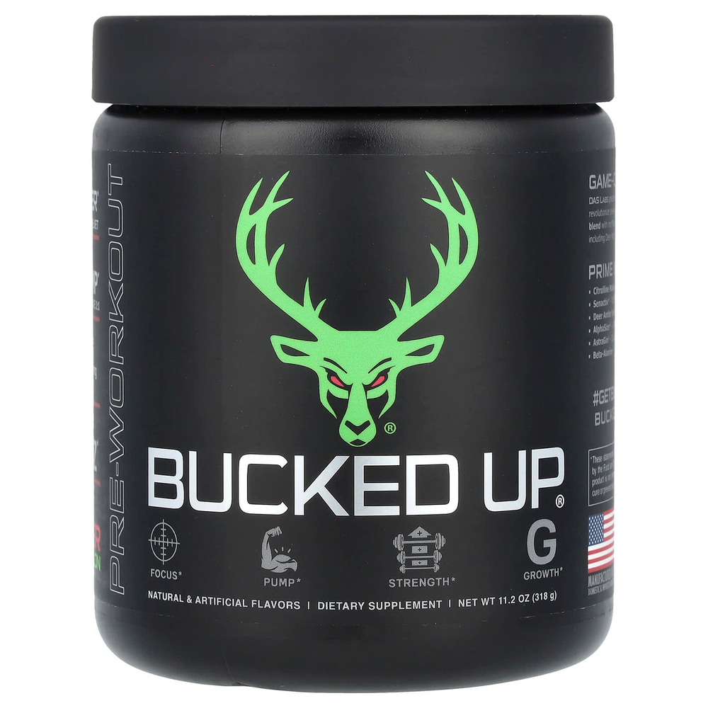 Bucked Up, Перед тренировкой, арбуз, 318 г (11,2 унции)