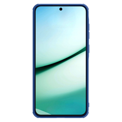 Защитный чехол синего цвета с защитной шторкой для камеры от Nillkin на Samsung Galaxy A36 5G, серия CamShield Pro Case