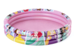 Бассейн детский 122*25см 3 кольца Disney Princess Bestway 91047