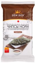 Чипсы Sen Soy Нори из морских водорослей Teriyaki, 4,5 г