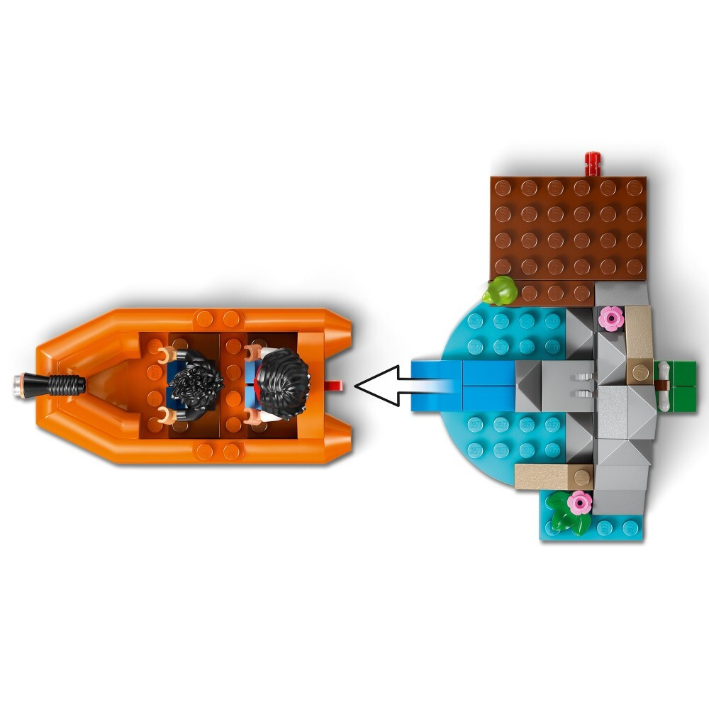 LEGO Jurassic World - Побег по реке от тираннозавра 76975