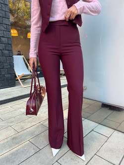 Брюки Элеганс винный