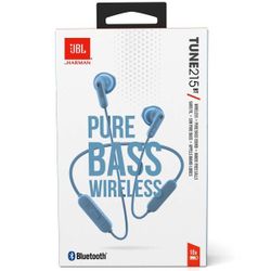 Беспроводные наушники JBL T215BT Blue