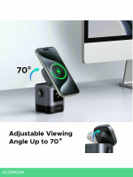 Беспроводное зарядное устройство Ugreen W709 Gray (45775)