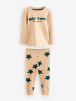 Пижама для мальчика Next B05-099, 3 шт., Бордовый, Голубой, Песочный