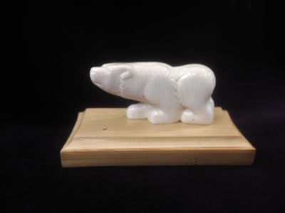 Белый медведь, миниатюра