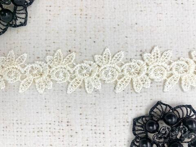 Кружево плетеное, ш. 2,5 см