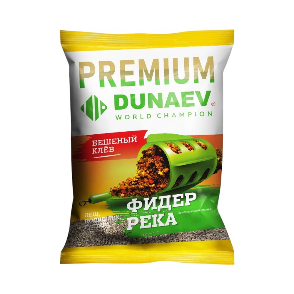 Прикормка "DUNAEV-PREMIUM" 1кг Фидер Река