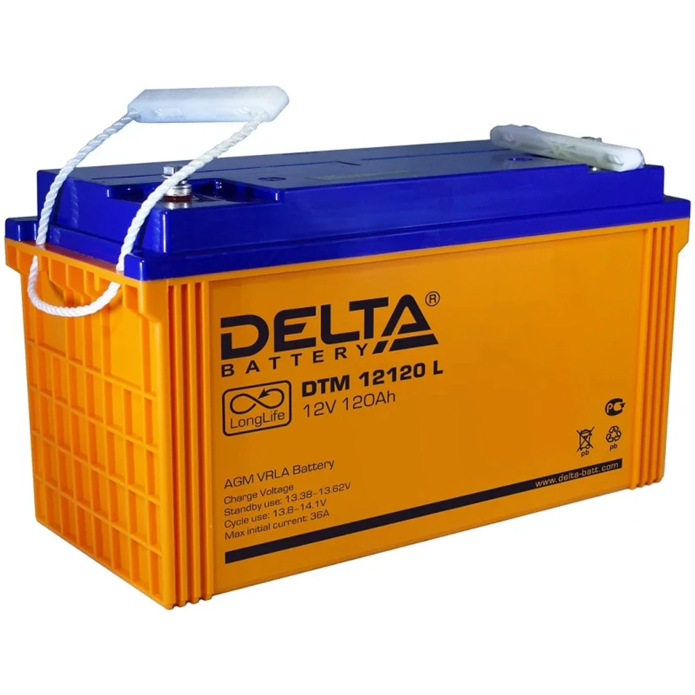 DELTA DTM 12120 L аккумуляторная батарея 4614010640001