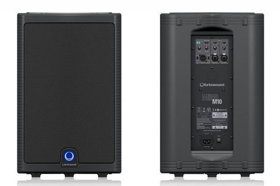 Turbosound MILAN M10 активная АС, 600Вт, динамик 10 дюймов