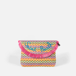 Клатч Saint Barth STRAW HANDBAG разноцветный соломенный