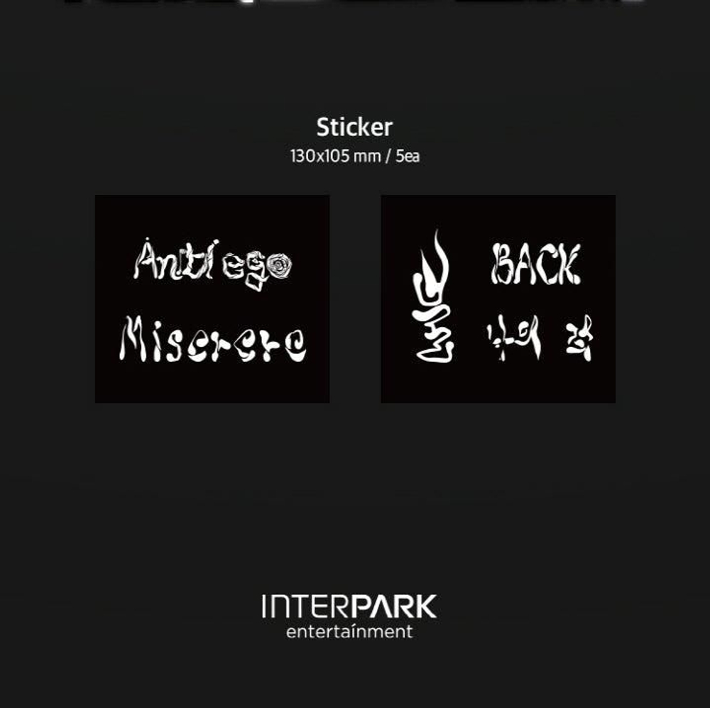 Альбом HA HYUN WOO - Anti ego 2nd EP Album