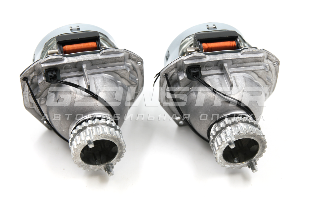 Aozoom SR-711 биксеноновые линзы для цоколя фары Н4 под лампу D2, 3.0 дюйма (комплект, 2шт)