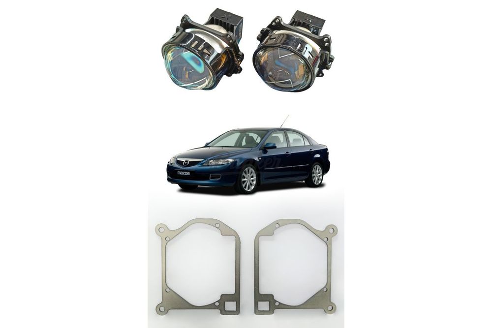 Комплект для замены штатных линз Mazda 6 GG 2002-2008 Тип №1