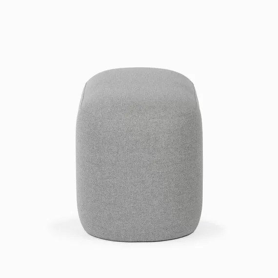 Пуф Pawai Low 80х38 см, светло-серый