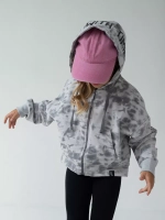 Худи для девочки на молнии в школу