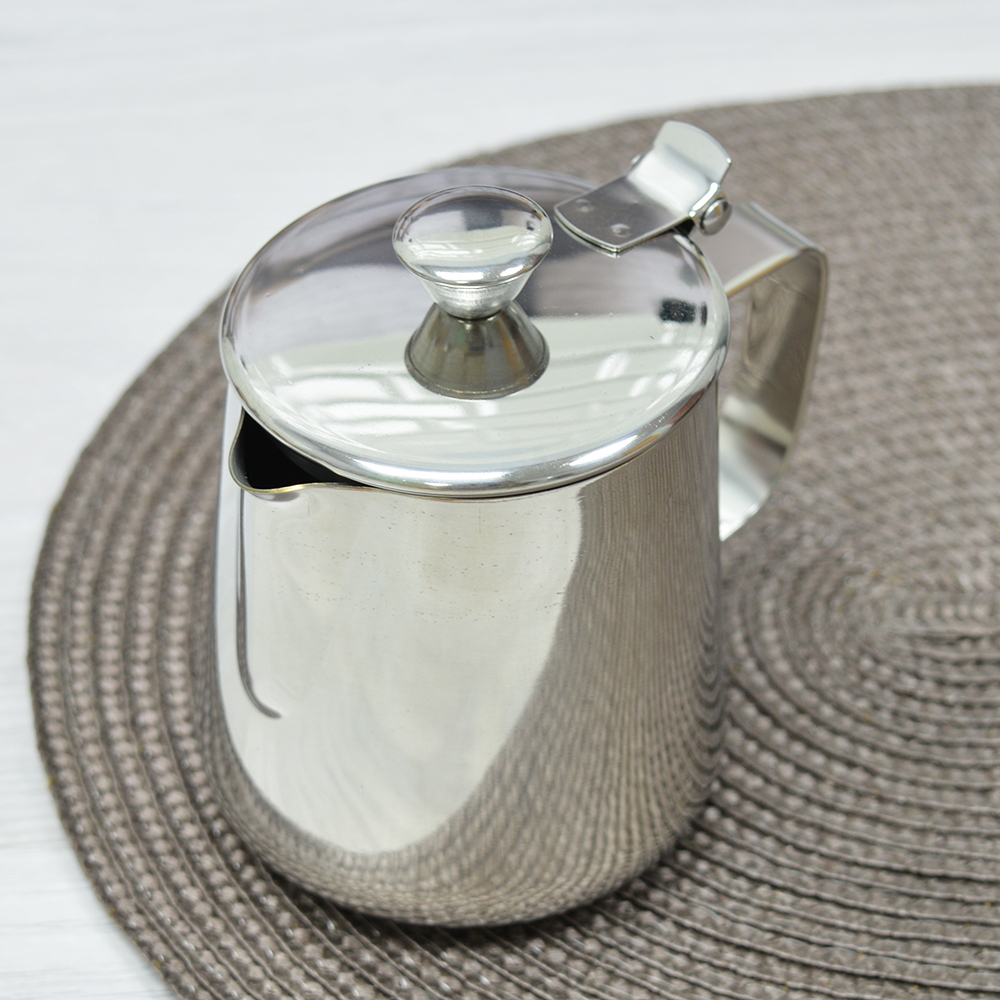 Молочник 0,35л с крышкой