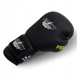 Боксерские перчатки StormCloud Boxing Pro чёрные