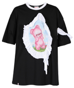 CHARLES JEFFREY LOVERBOY ФУТБОЛКА ЧЕРНАЯ RUFFLE