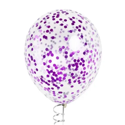 Фиолетовый конфетти