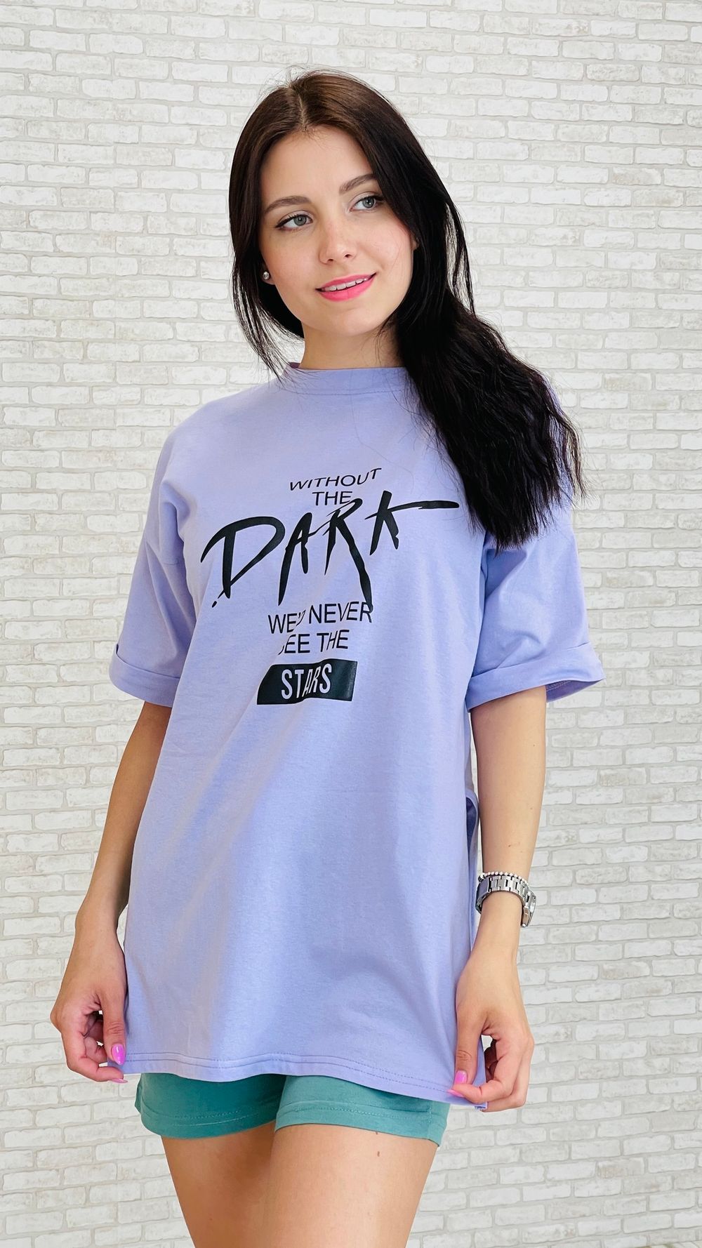 Туника МС-8009 (сиреневый)