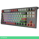 Клавиатура Royal Kludge RKR87 Red switch/Black/Gray/Red