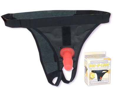 Трусики со штырьком для фиксации насадок-фаллопротезов Harness