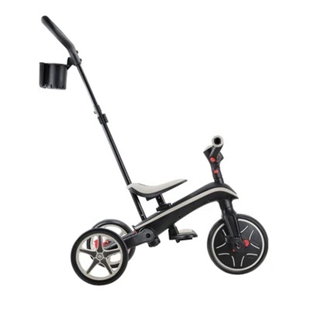 Велосипед-беговел Globber Trike Explorer Foldable 4 в 1 Taupe
