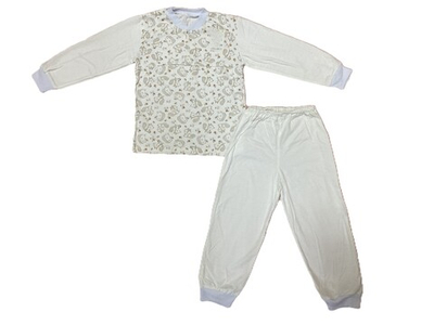 Пижама на кнопках из кулирки (100% хлопок) на рост 92-98 см